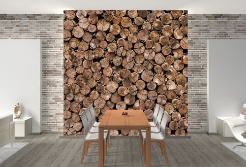 T9141 Wallpapper Wooden wall