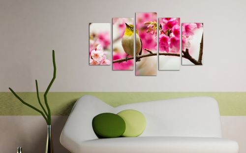 Canvas wall art spring