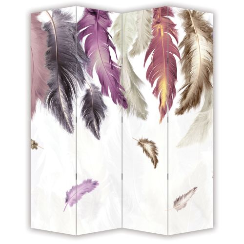 P9055 Decorative Screen Room divider Feathers (3,4,5 or 6 panels)