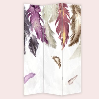 P9055 Decorative Screen Room divider Feathers (3,4,5 or 6 panels)