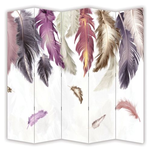 P9055 Decorative Screen Room divider Feathers (3,4,5 or 6 panels)