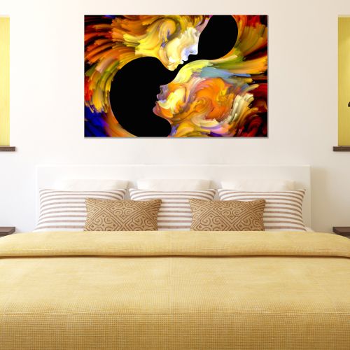 0850 Wall art decoration Abstraction - Love