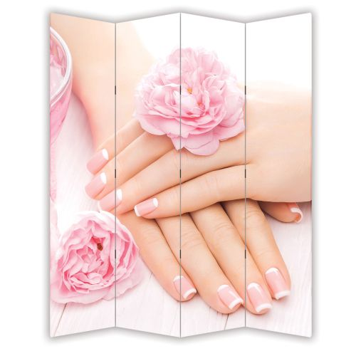 P0803 Decorative Screen Room divider French manicure (3,4,5 or 6 panels)
