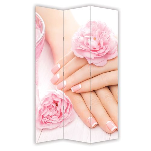 P0803 Decorative Screen Room divider French manicure (3,4,5 or 6 panels)