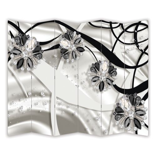 P9014 Decorative Screen Room divider 3D Diamonds (3, 4, 5 or 6 panels)