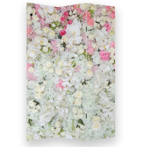P9064 Decorative Screen Room divider Wall of flowers (3,4,5 or 6 panels)
