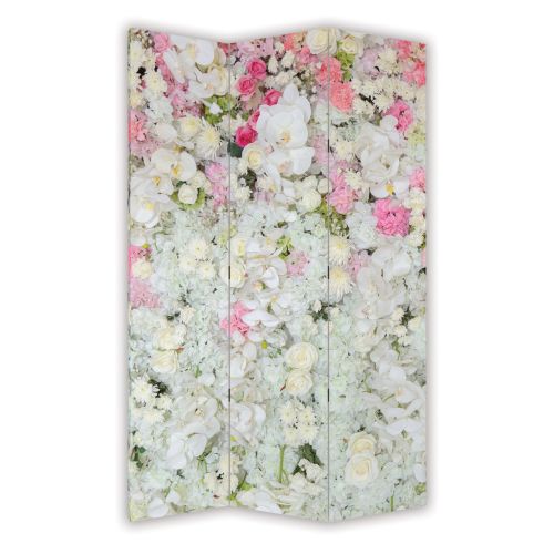 P9064 Decorative Screen Room divider Wall of flowers (3,4,5 or 6 panels)