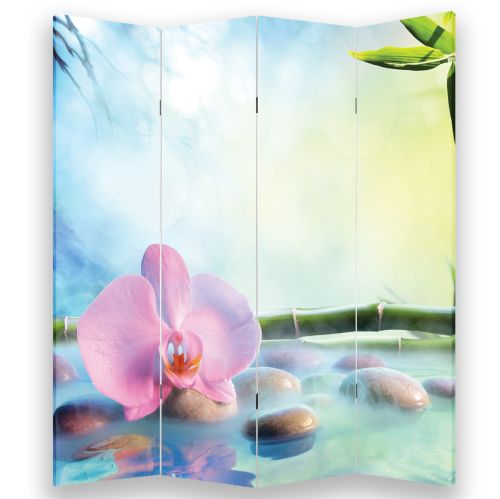 P0863 Decorative Screen Room divider Zen composition (3,4,5 or 6 panels)