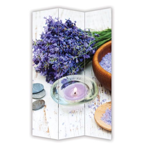 P0619 Decorative Screen Room divider Lavender aroma (3,4,5 or 6 panels)