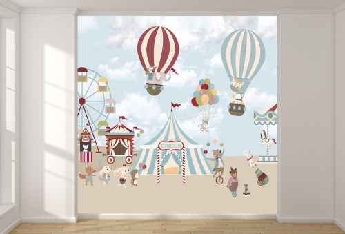 T9164 Wallpaper Circus