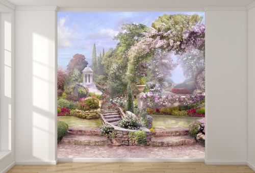 T9171 Wallpaper Fairy tale garden