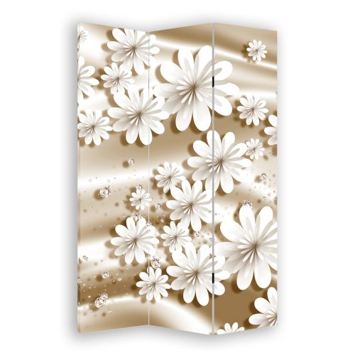 P9191 Decorative Screen Room divider Flowers and diamonds (3, 4, 5 or 6 panels)