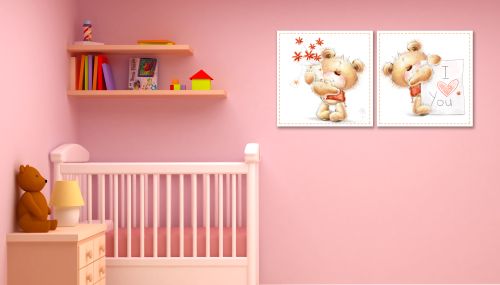 Kids wall art decoration girl