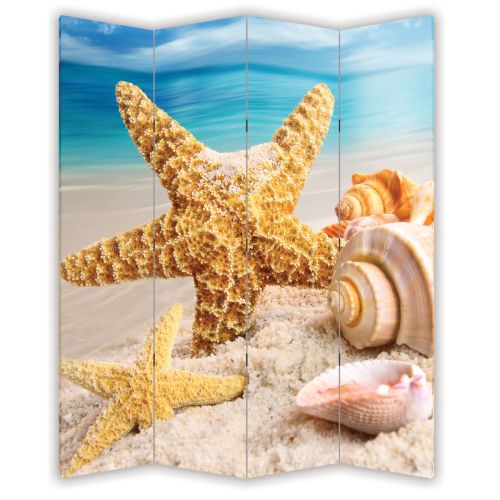 P0043 Decorative Screen Room divider Sea creatures (3,4,5 or 6 panels)