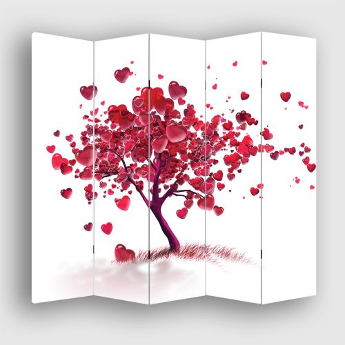 P0048 Decorative Screen Room divider Love tree (3,4,5 or 6 panels)