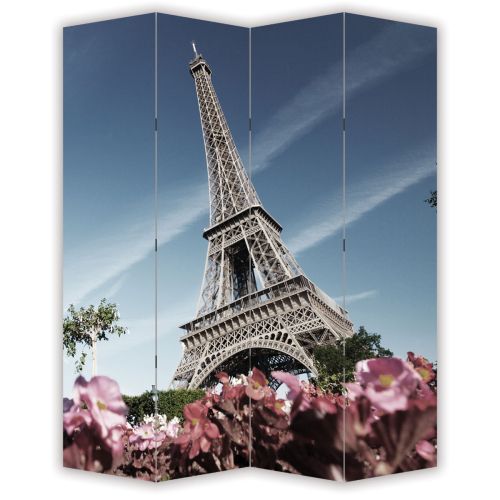 P0062 Decorative Screen Room divider Paris (3,4,5 or 6 panels)