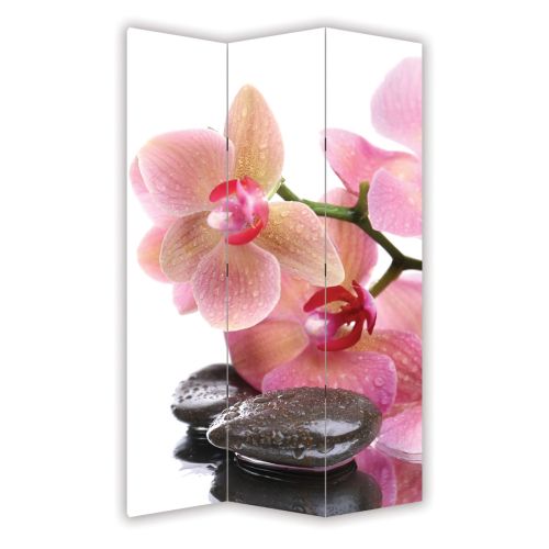 P0063 Decorative Screen Room divider Pink orchid (3,4,5 or 6 panels)