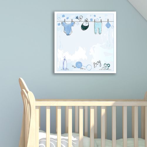 0174_2  Wall art decoration Baby boy