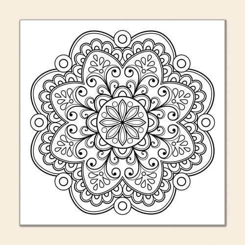 MC0001 MANDALA drawing set