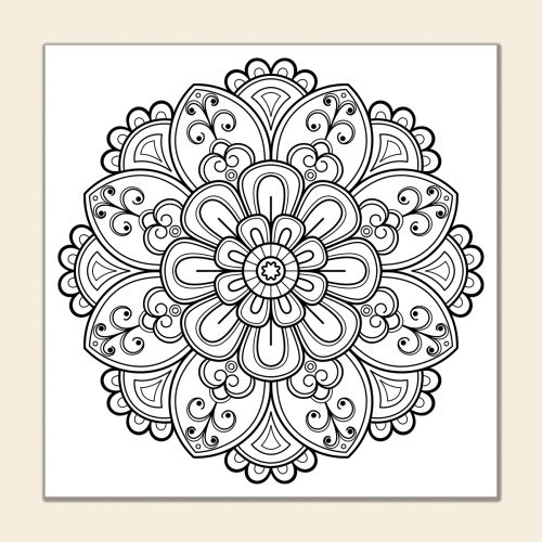 MC0002 MANDALA drawing set