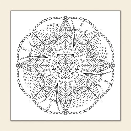 MC0003 MANDALA  drawing set