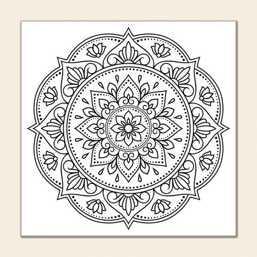 MC0004 MANDALA drawing set