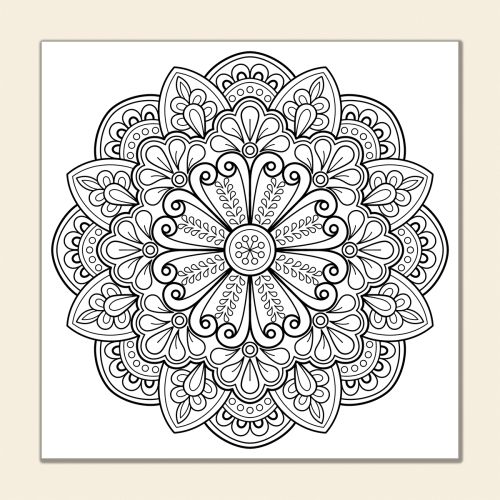 MC0007 MANDALA  drawing set