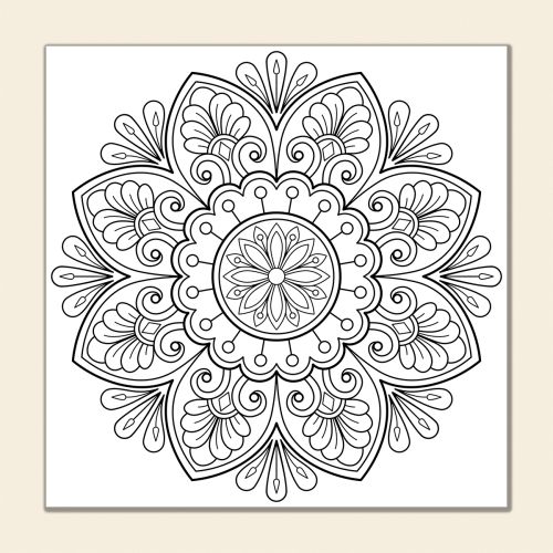 MC0008 MANDALA drawing set