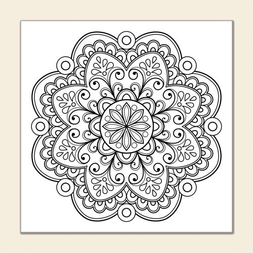 MC0009 MANDALA drawing set