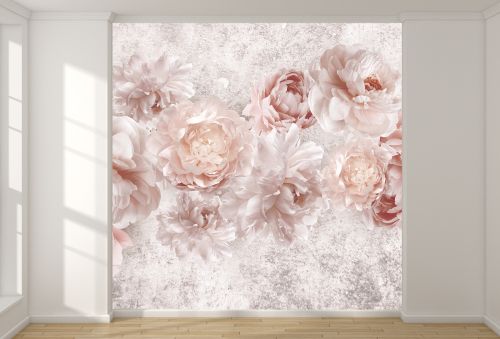T9206 Wallpaper 3D Vintage flowers