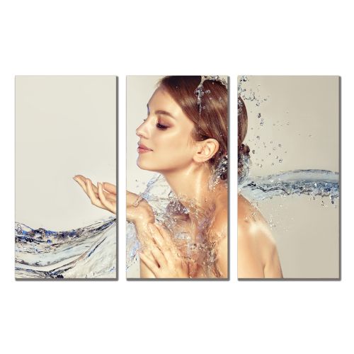 0904 Wall art decoration (set of 3 pieces) Hydration therapy