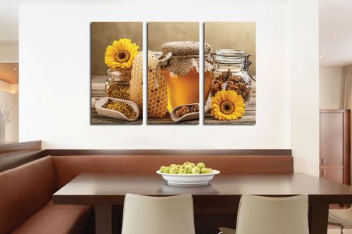 Wall art panels for kitchen or dinning room