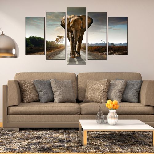 Set 5 parts modern wall art decoration