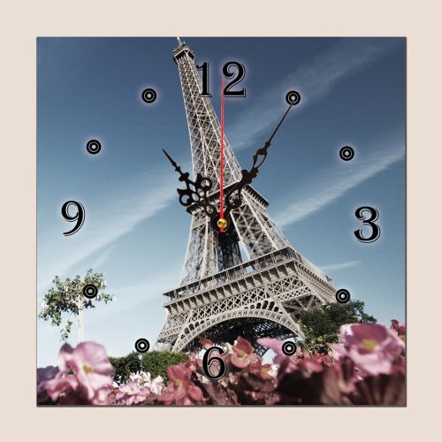 SALE C2_1  Clock with print 