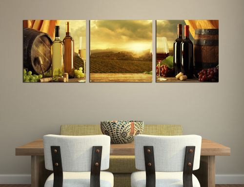 set of 3 pieces wall decoration