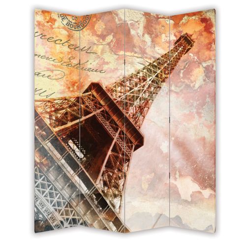 P0396 Decorative Screen Room divider Paris vintage (3,4,5 or 6 panels)