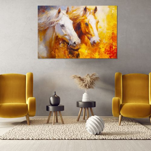 0932 Wall art decoration Horses