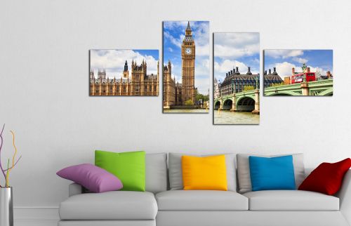 Canvas wall art decoration London