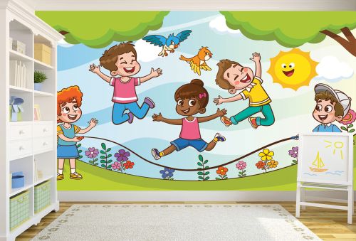 T9252 Wallpaper Happy kids