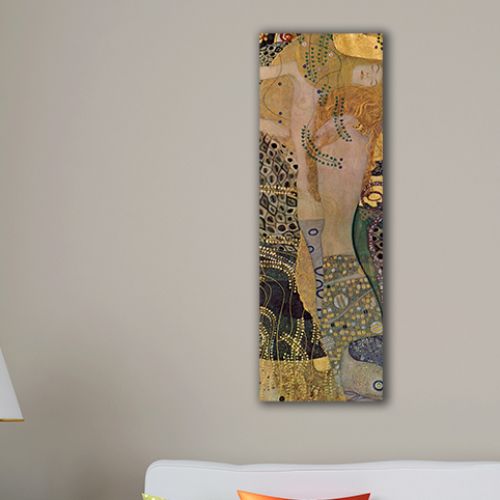 Water snakess by Gustav Klimt